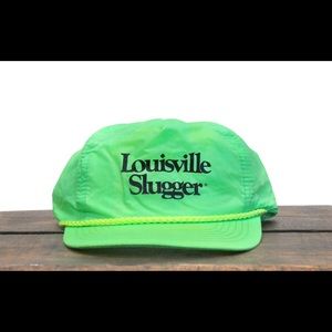 vintage trucker snapback louisville slugger nylon